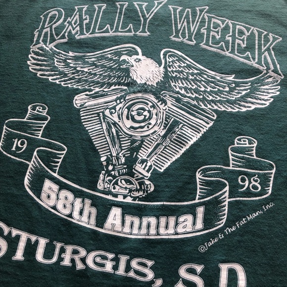 Vintage cropped biker tee - Picture 5 of 5